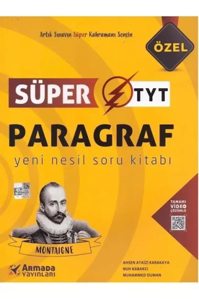 Armada Yayınları 2022 Süper TYT Paragraf Soru Kitabı