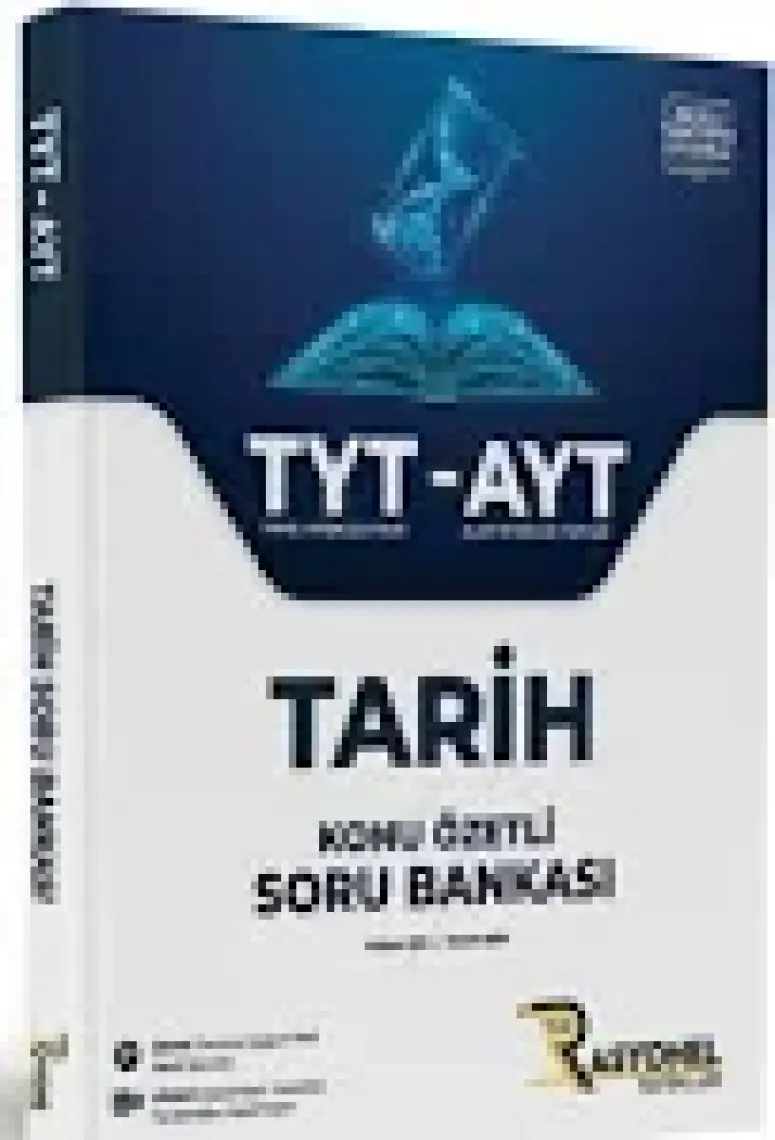 Rasyonel Yayınları 2024 TYT - AYT Tarih Yeni Nesil Soru Bankası (Konu Özetli)