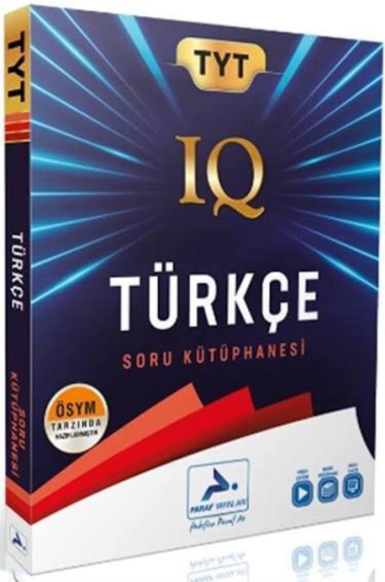 Paraf Yayınları TYT IQ Türkçe Soru Kütüphanesi