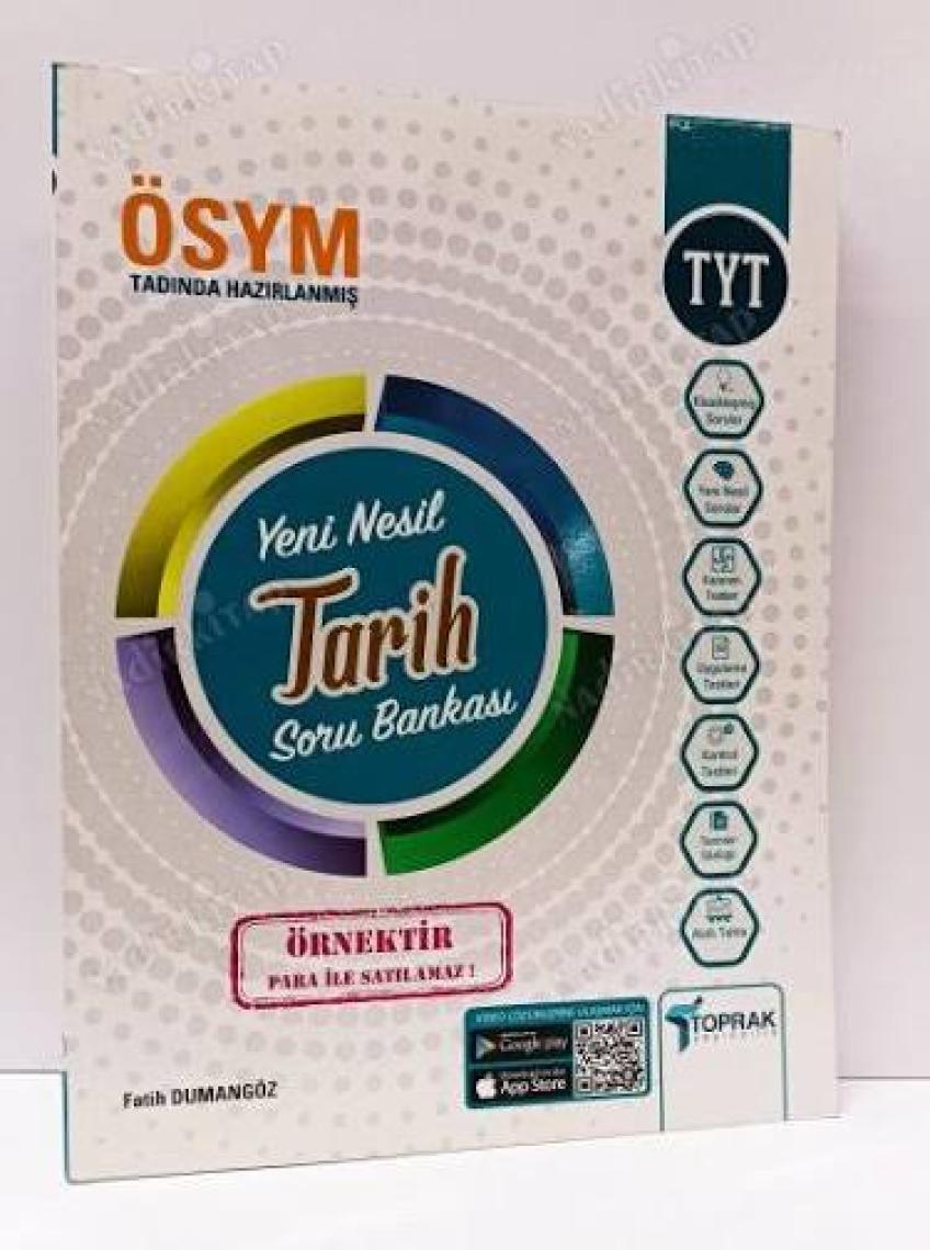 Toprak Yayıncılık TYT Tarih Soru Bankası