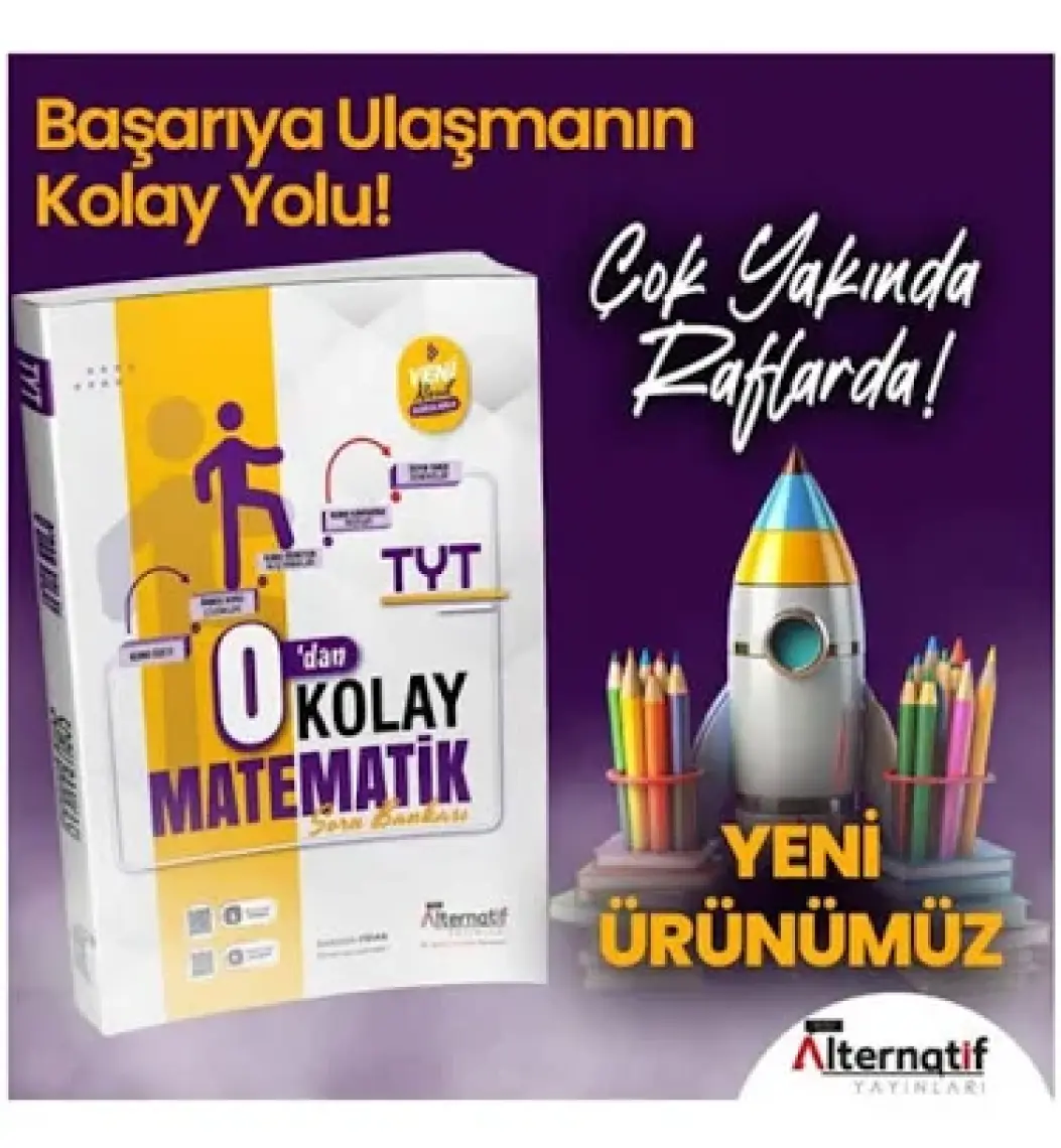 Alternatif Yayıncılık TYT 0'dan Kolay Matematik Soru Bankası