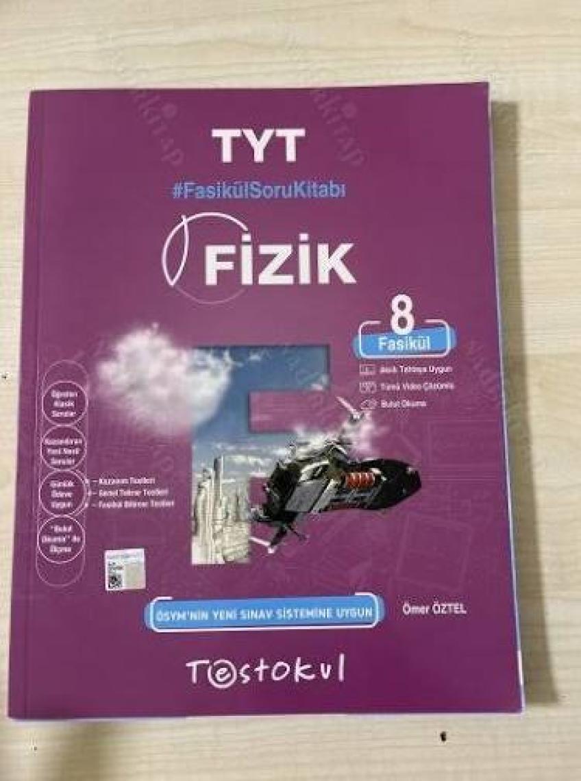 Test Okul Yayınları TYT Fizik Fasikül Soru Bankası