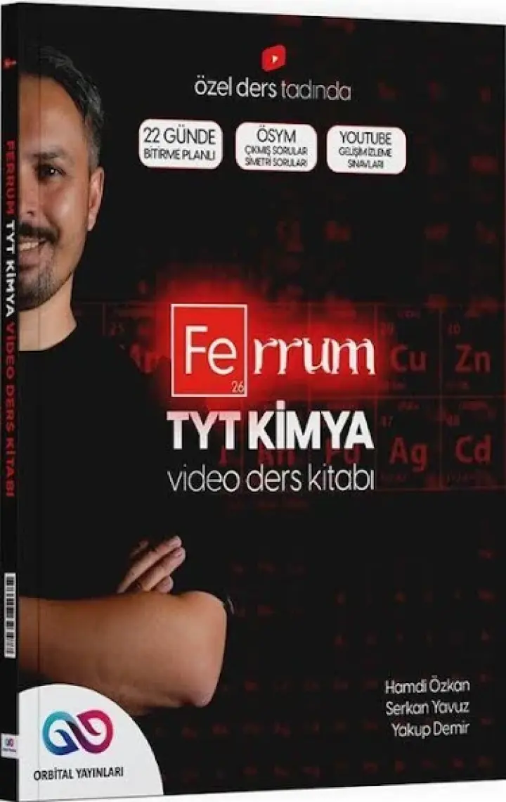 Orbital Yayınları Tyt Kimya Ferrum Video Ders Kitabı