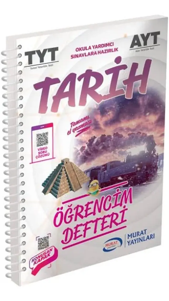 Murat Yayınları TYT - AYT Tarih Öğrencim Defteri