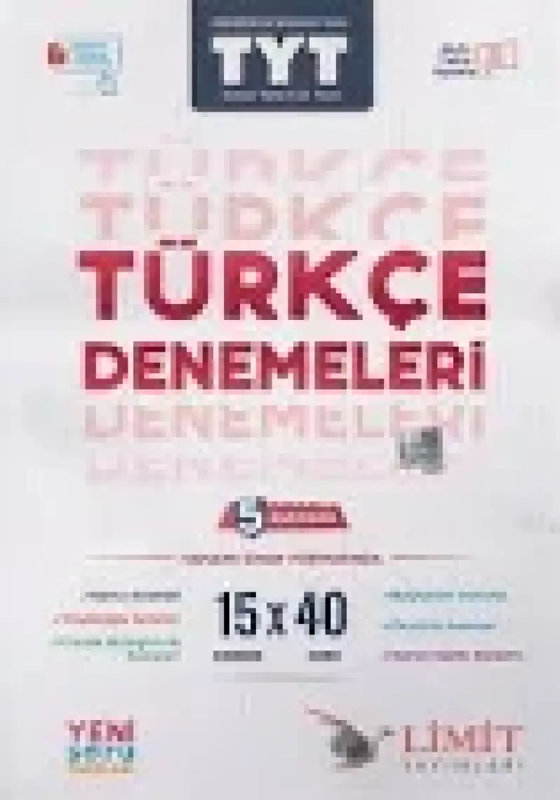 Limit Yayınları TYT Türkçe Denemeleri