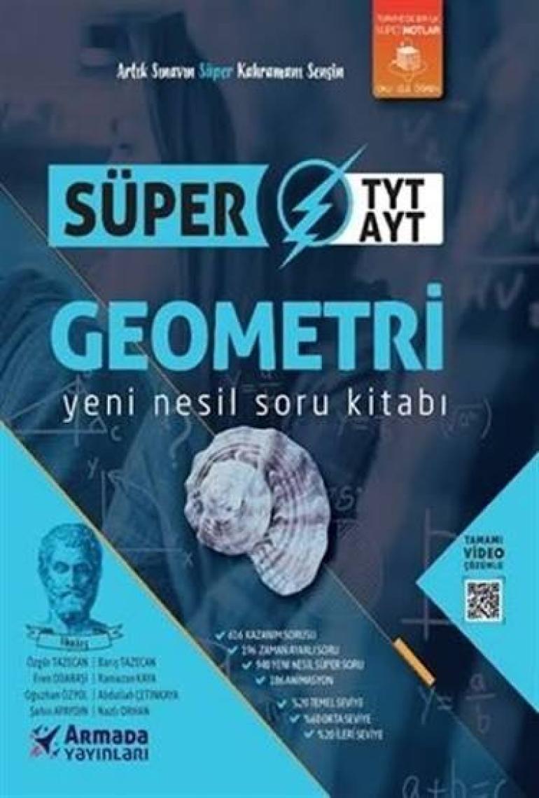 Armada Yayınları Süper TYT AYT Geometri Soru Bankası