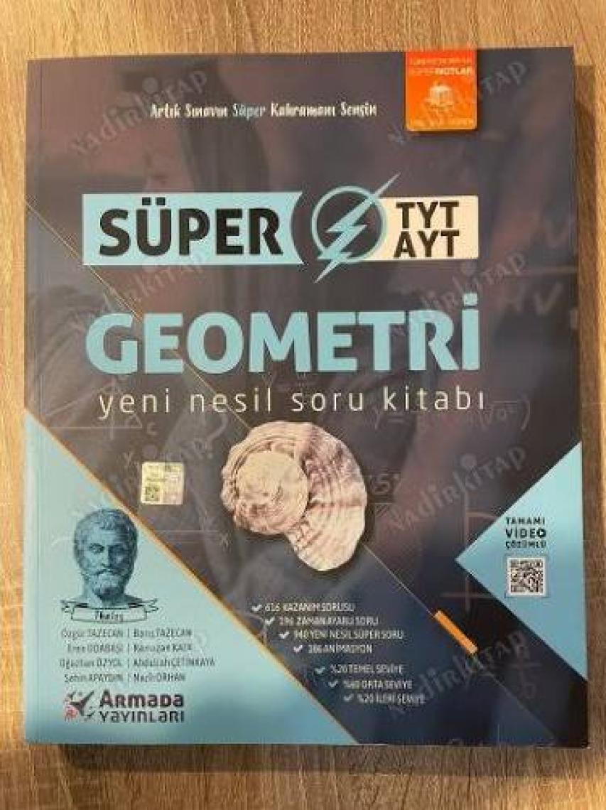 Armada Yayınları Süper TYT AYT Geometri Soru Bankası