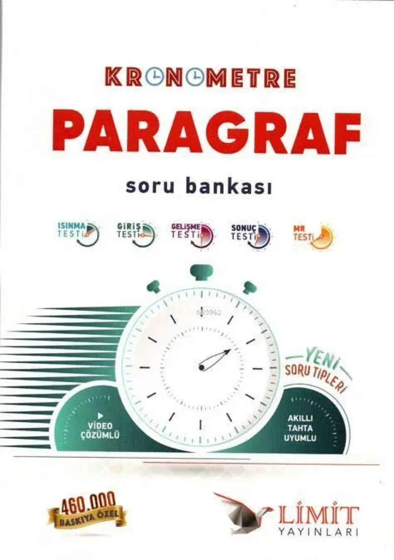 Limit Yayınları Kronometre Paragraf Soru Bankası