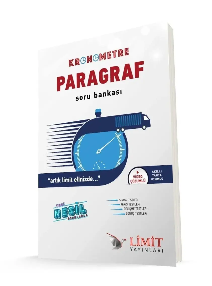 Limit Yayınları Kronometre Paragraf Soru Bankası
