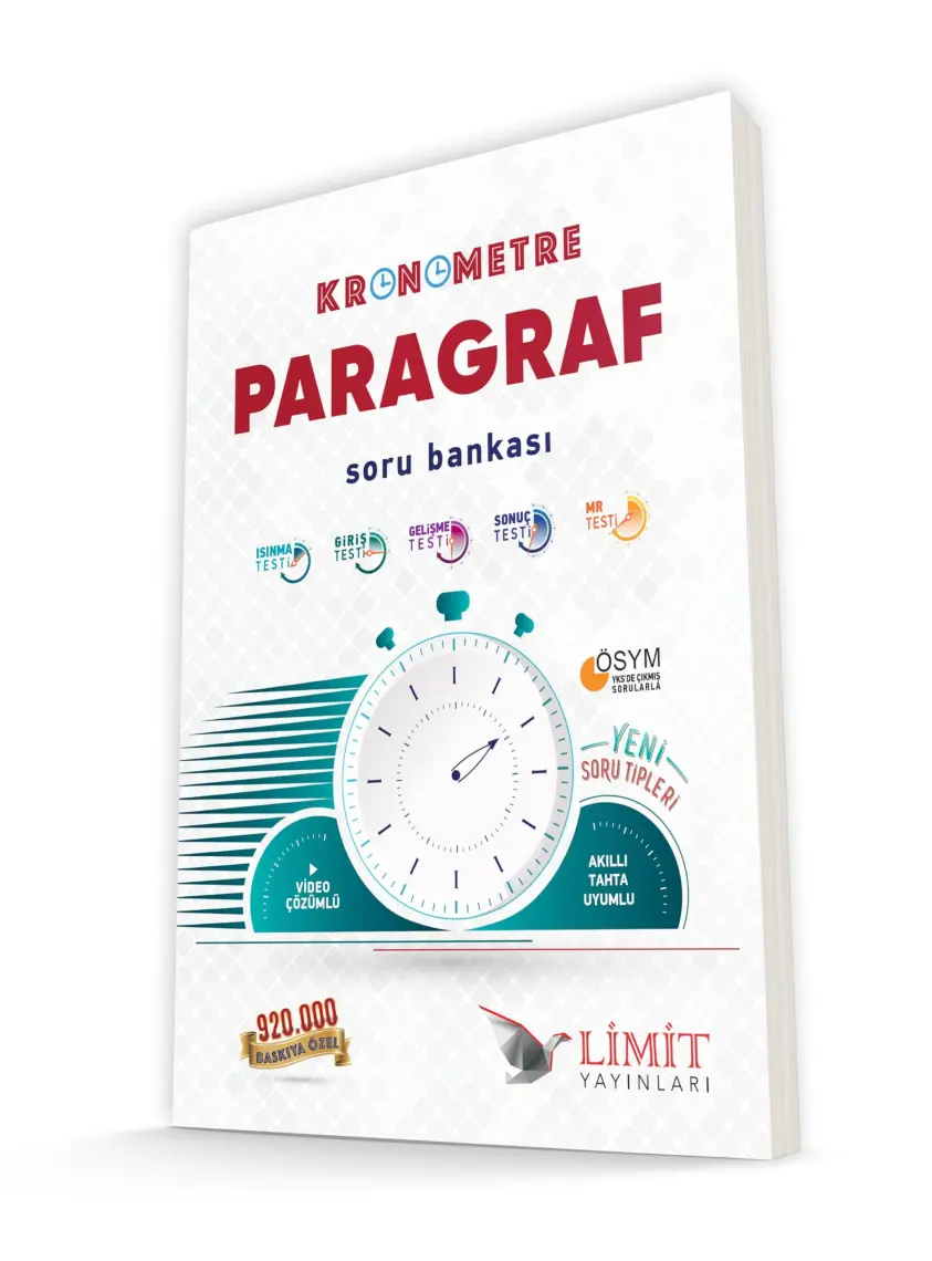Limit Yayınları Kronometre Paragraf Soru Bankası