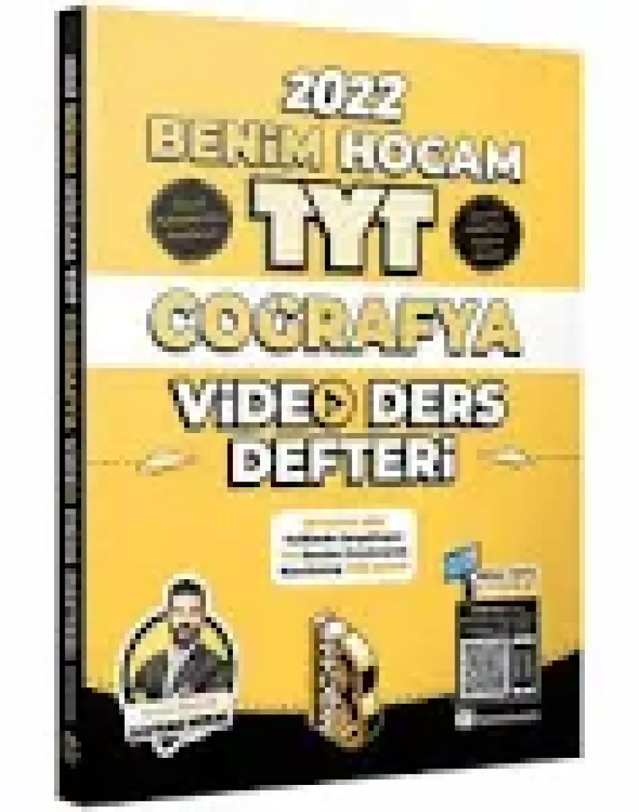 Benim Hocam Yayınları  TYT 2022 Coğrafya Tamamı Video Çözümlü Soru Bankası