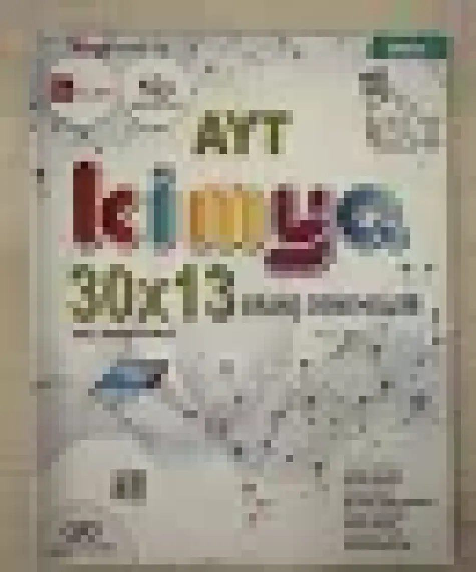 Orbital Yayınları AYT Kimya 30 x 13 Branş Denemeleri