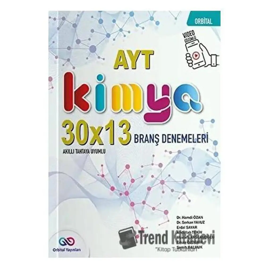 Orbital Yayınları AYT Kimya 30 x 13 Branş Denemeleri