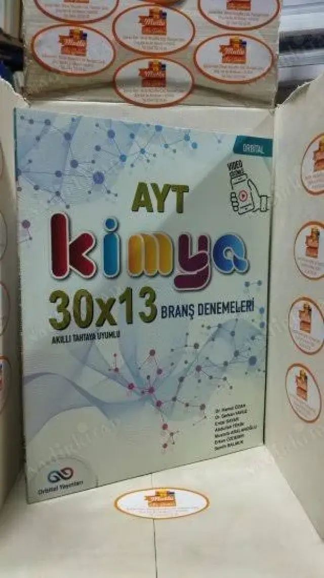 Orbital Yayınları AYT Kimya 30 x 13 Branş Denemeleri