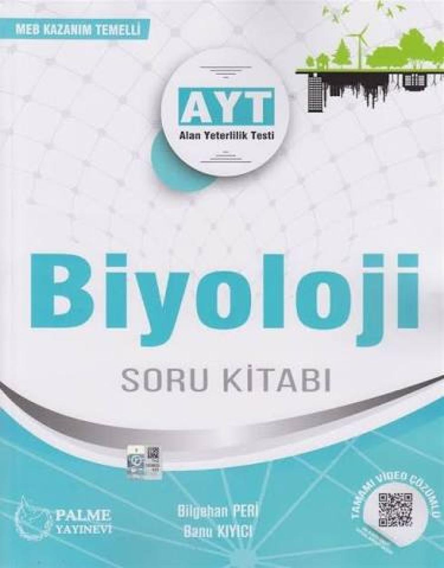 Palme Yayıncılık Ayt Biyoloji Soru Kitabı