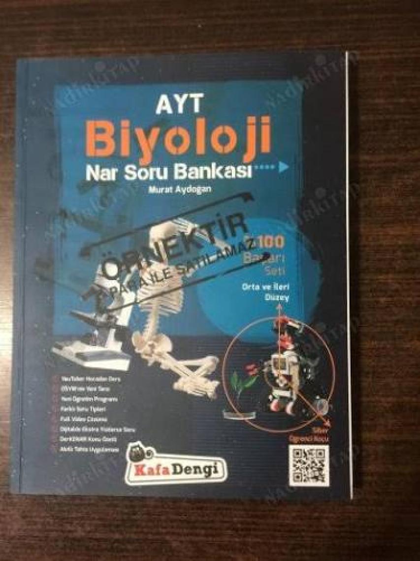 Kafa Dengi Yayınları AYT Biyoloji Soru Bankası Yeni Orta ve İleri Düzey