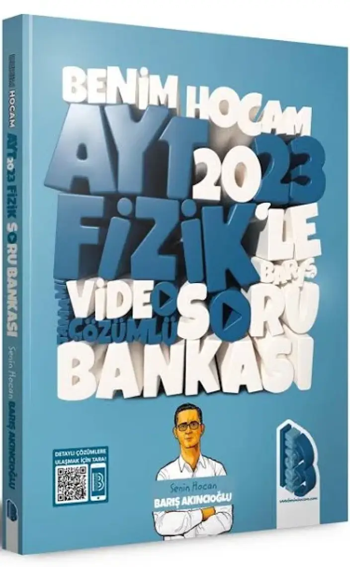 Benim Hocam Yayınları 2025 AYT Fizik Tamamı Video Çözümlü Soru Bankası