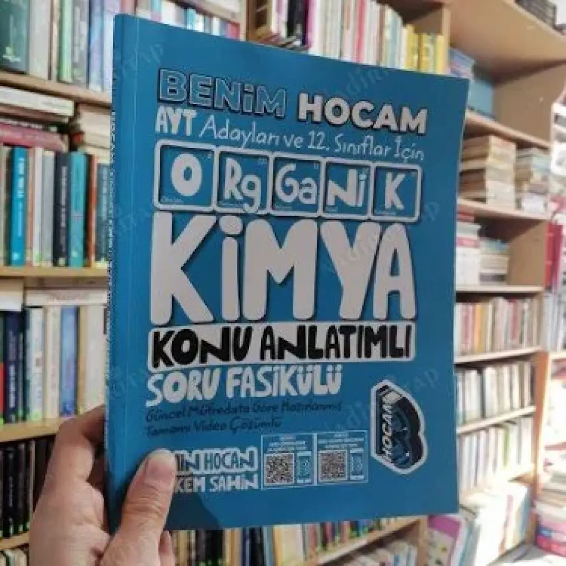 Benim Hocam AYT 2024 ve 12. Sınıflar İçin Organik Kimya Konu Anlatımlı Soru Bankası Fasikülü