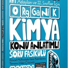 Benim Hocam AYT 2024 ve 12. Sınıflar İçin Organik Kimya Konu Anlatımlı Soru Bankası Fasikülü