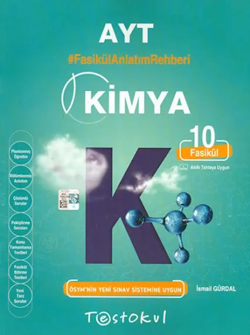 Test Okul Yayınları Fasikül Anlatım Rehberi AYT Kimya (10 Fasikül)