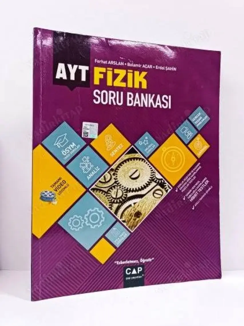 Çap Yayınları AYT Fizik Soru Bankası