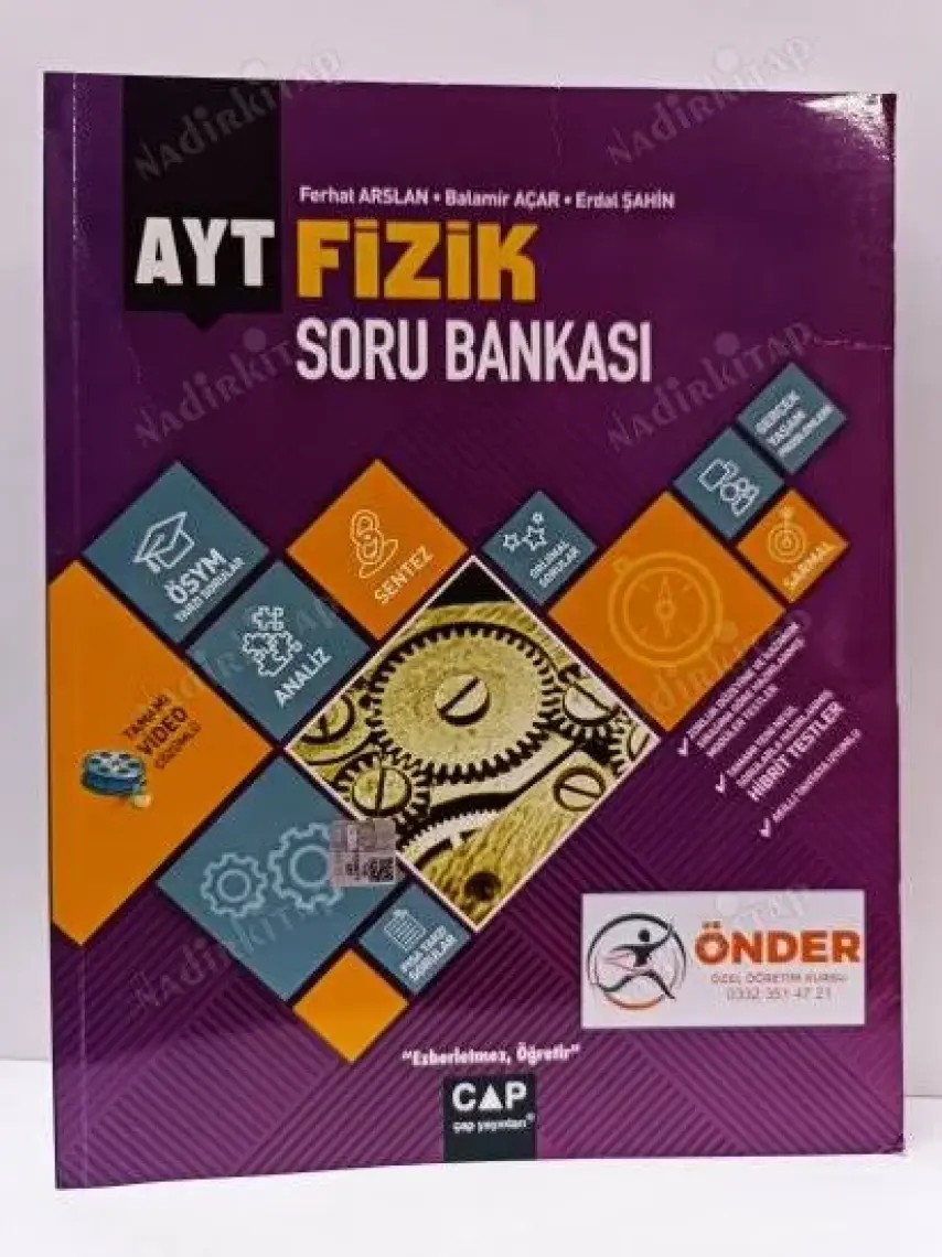 Çap Yayınları AYT Fizik Soru Bankası