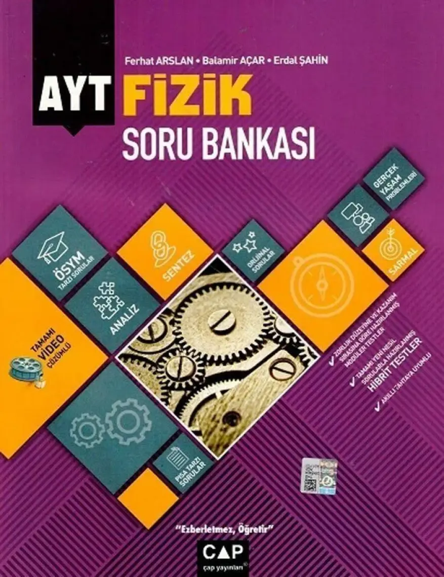 Çap Yayınları AYT Fizik Soru Bankası