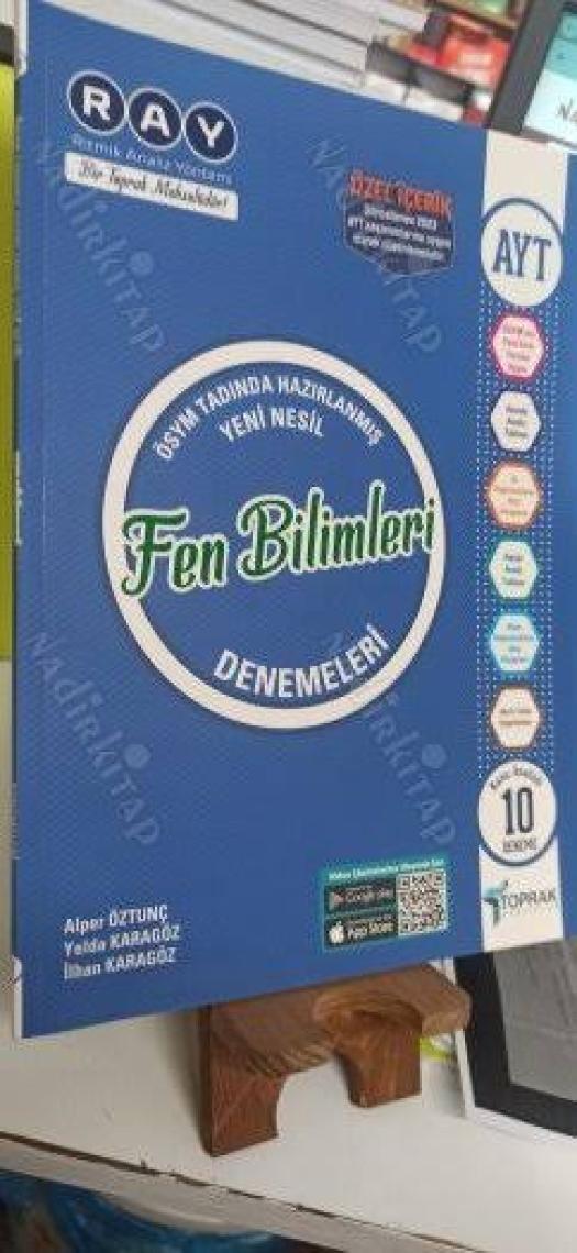 Toprak 2023 Ayt Fen Bilimleri 10 Deneme Toprak Yayıncılık