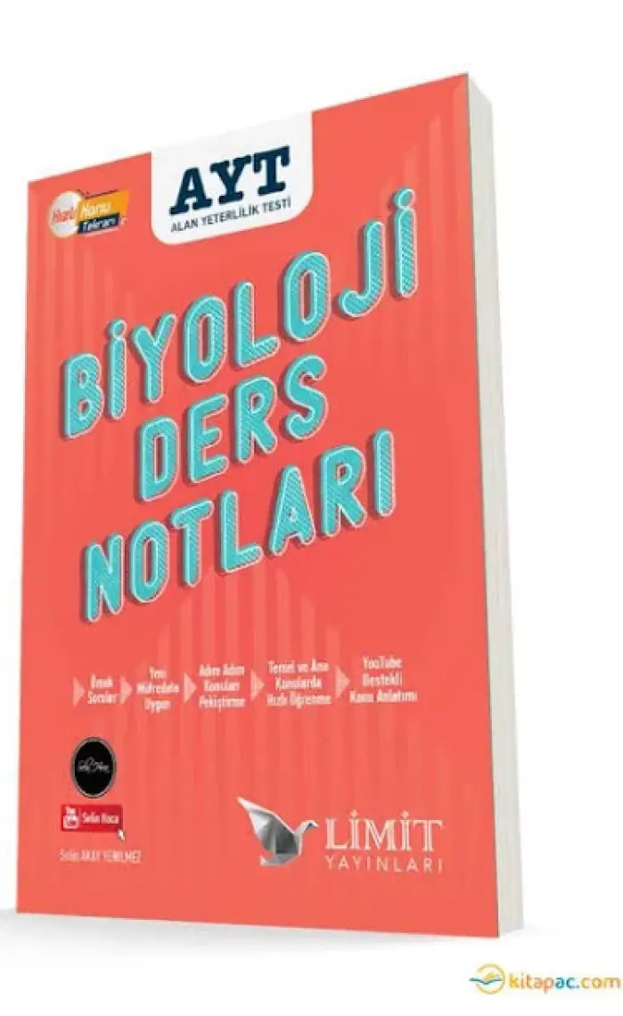 Limit Yayınları AYT Biyoloji Ders Notları - Selin Akaylmez