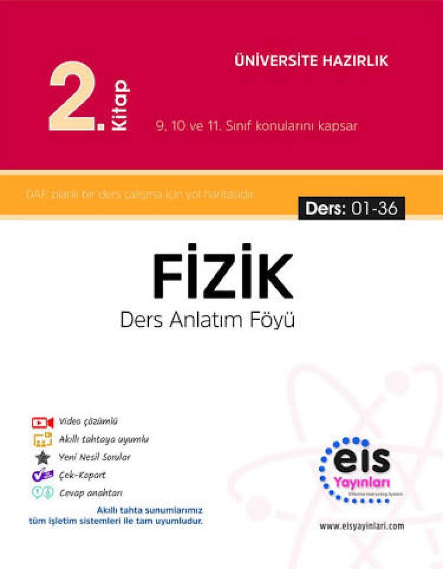 Eis Yayınları YKS Fizik 2. Kitap DAF