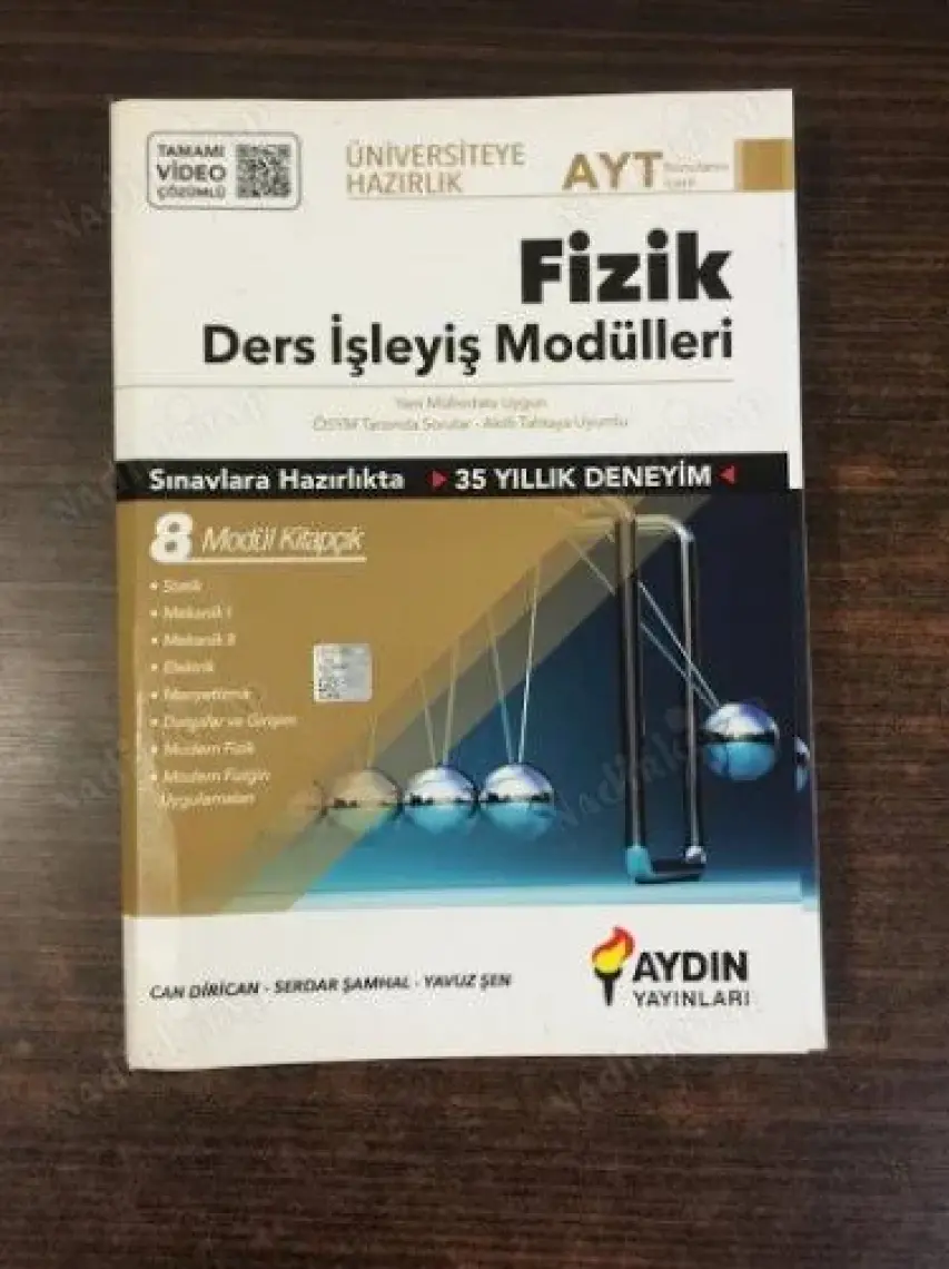 Aydın Yayınları AYT Fizik Ders İşleyiş Modülleri