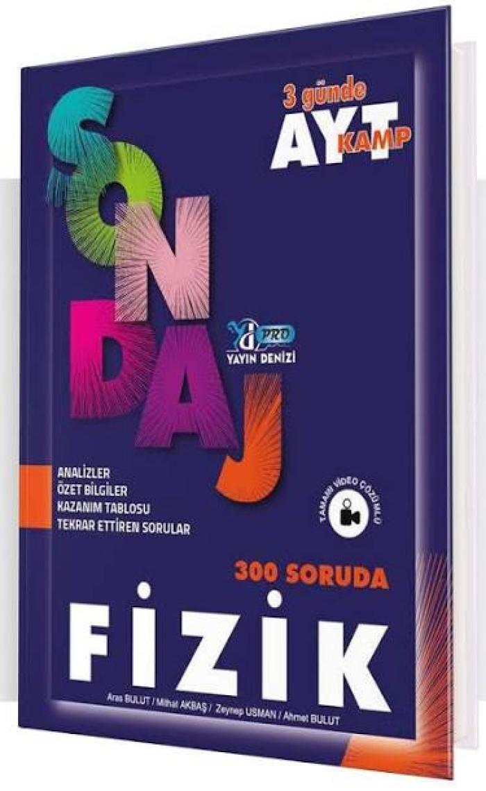 Yayın Denizi Yayınları AYT Fizik Pro 300 Soruda Sondaj Kamp