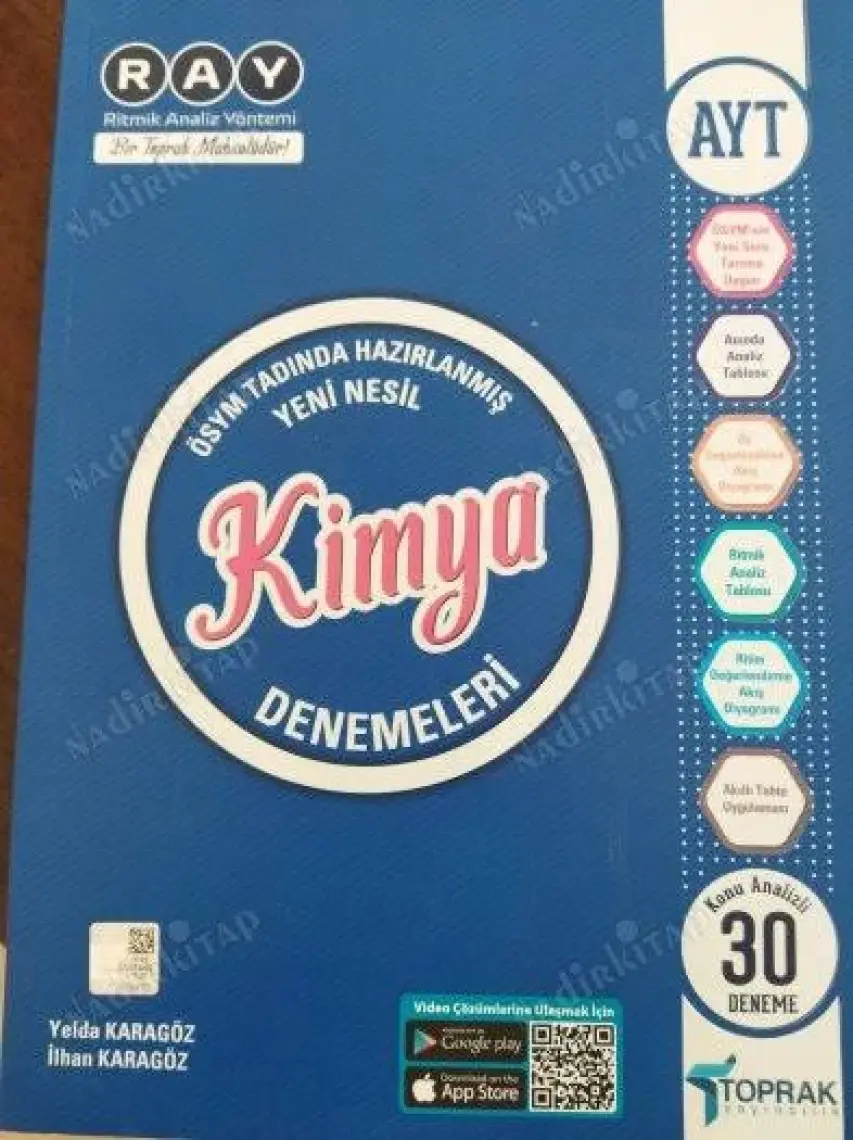 Toprak Yayıncılık AYT Kimya Denemesi