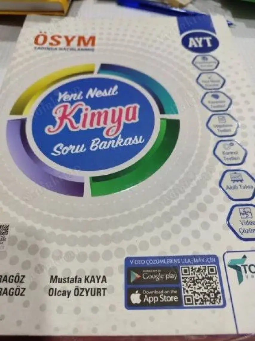 Toprak Yayıncılık AYT Kimya Soru Bankası