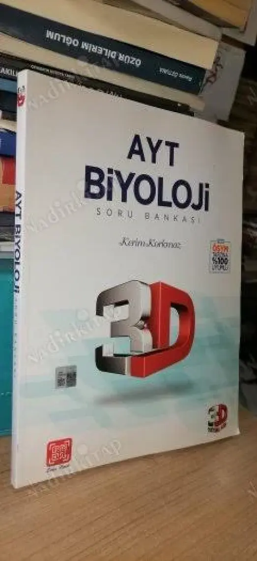 3D Yayınları AYT Biyoloji Soru Bankası Tamamı Video Çözümlü