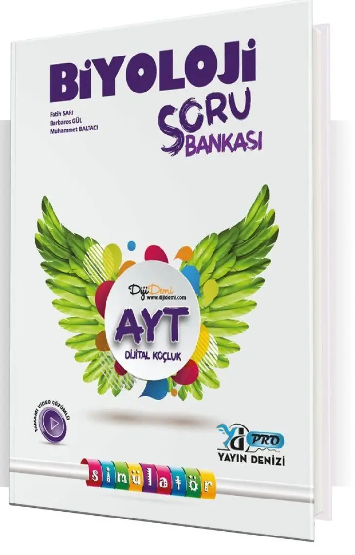 Yayın Denizi Yayınları AYT Biyoloji Simalatör Soru Bankası