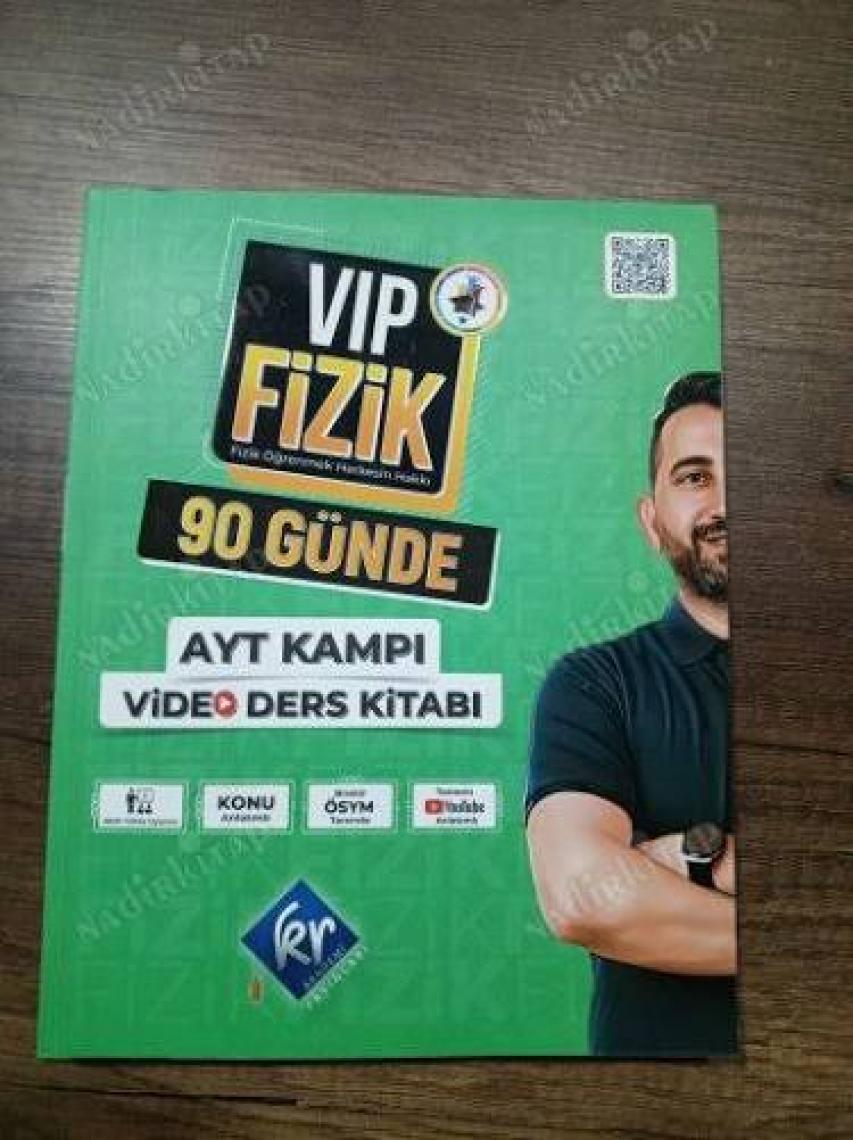 Vip Fizik Yayınları 90 Günde AYT Kampı Video Ders Kitabı