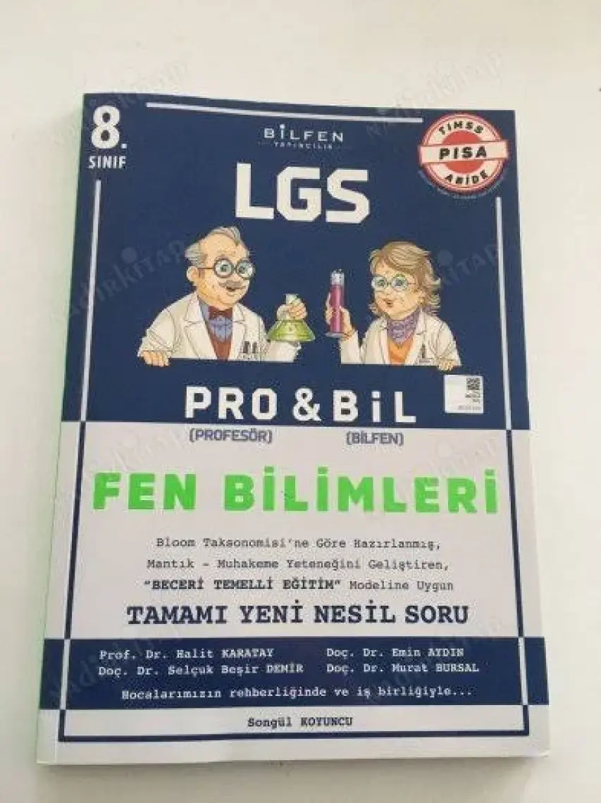Bilfen Yayınları 8.Sınıf Fen 8 Pro&Bıl Soru Bankası