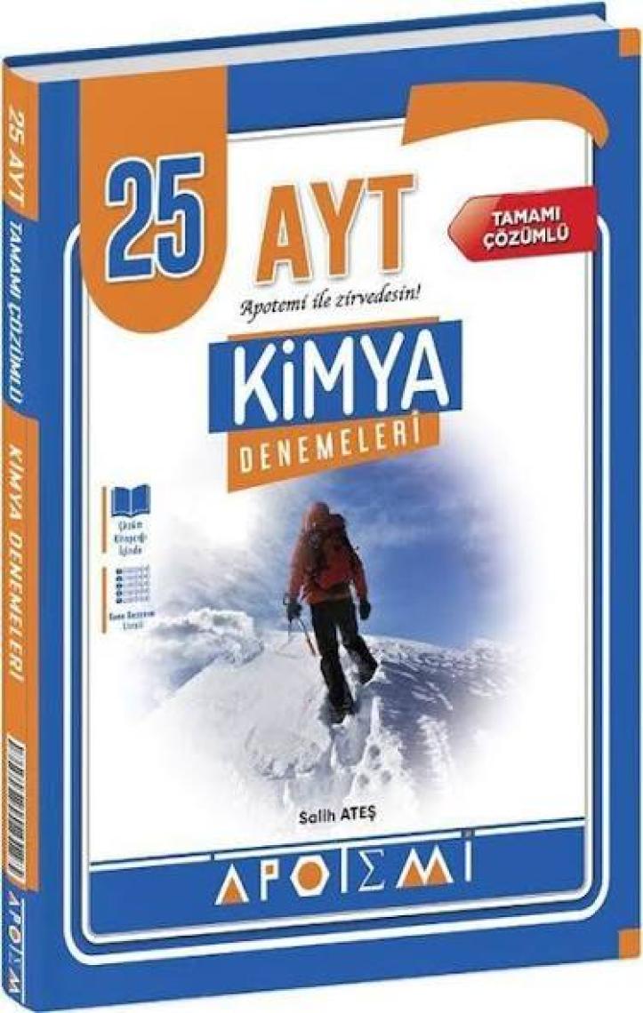 Apotemi Yayınları  AYT Kimya Denemeleri