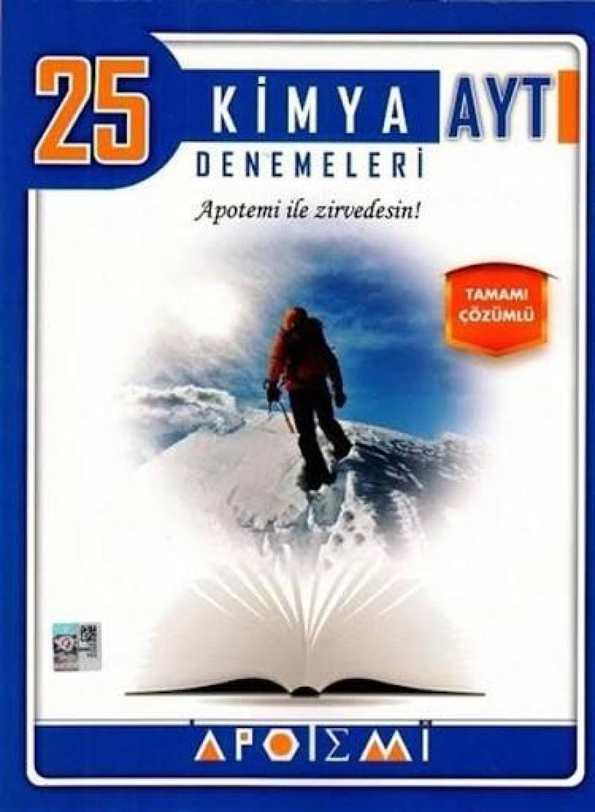 Apotemi Yayınları  AYT Kimya Denemeleri