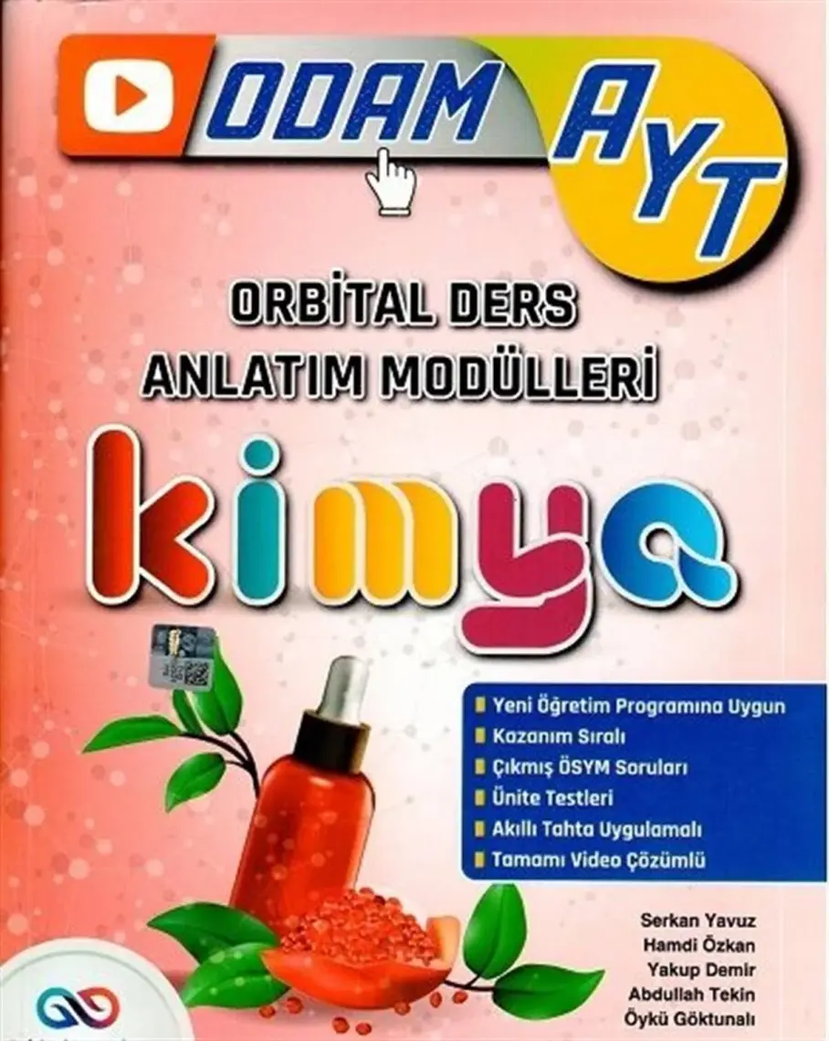 Orbital Yayınları AYT Kimya Ders Anlatım Modülleri