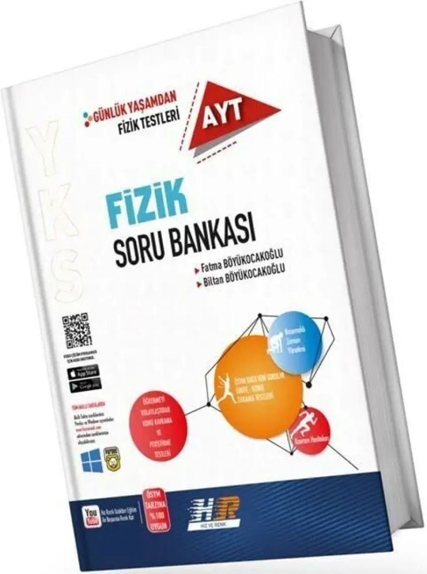 Hız ve Renk Yayınları AYT Fizik Soru Bankası