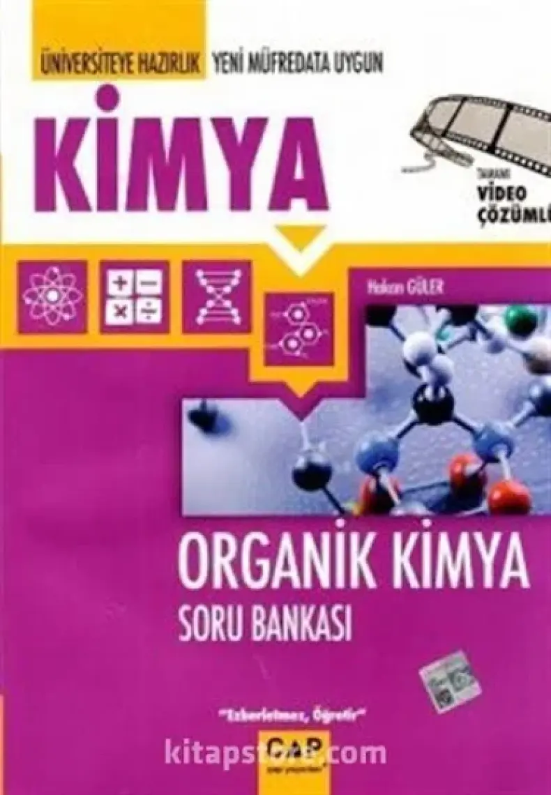 Çap Yayınları Organik Kimya Soru Bankası