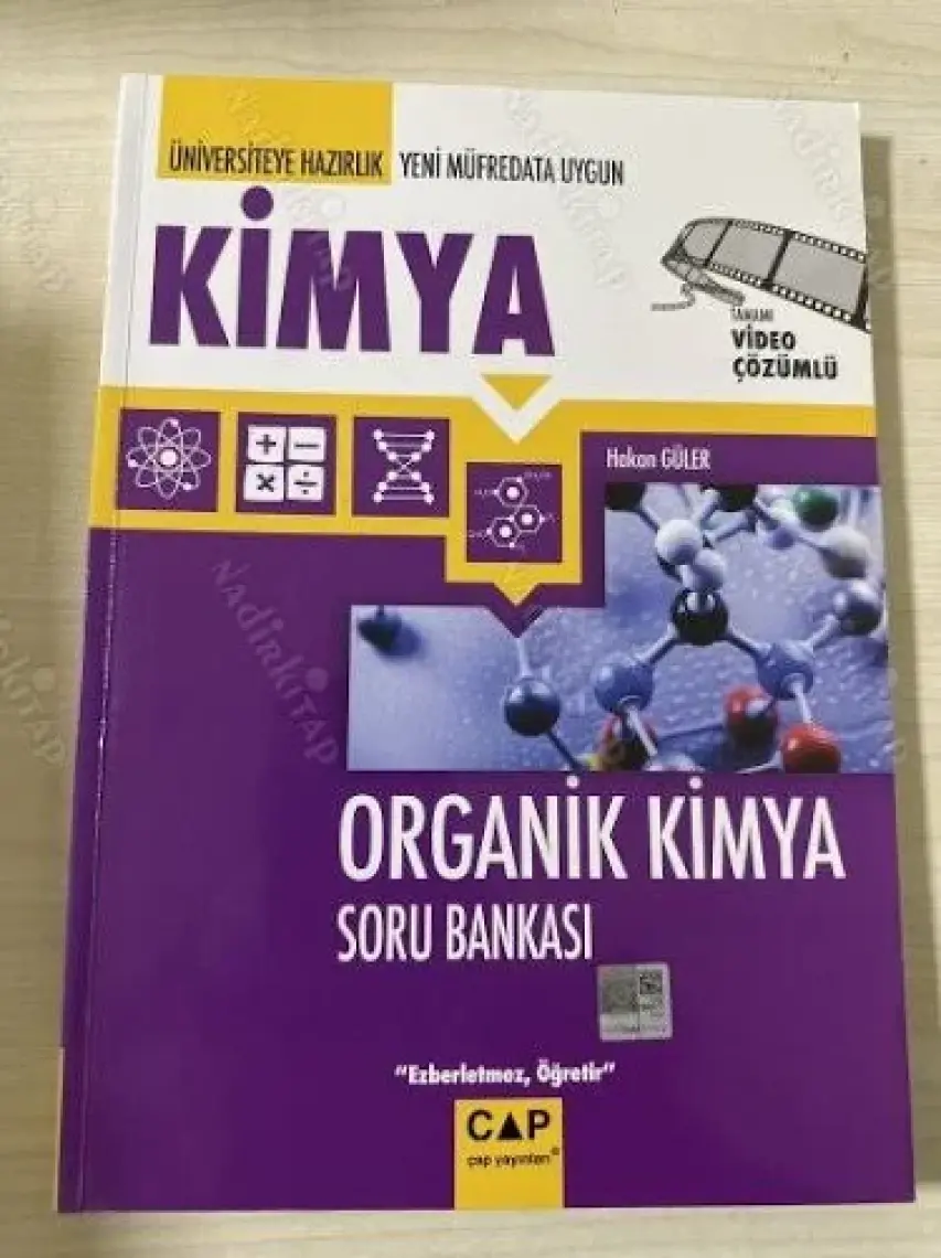 Çap Yayınları Organik Kimya Soru Bankası