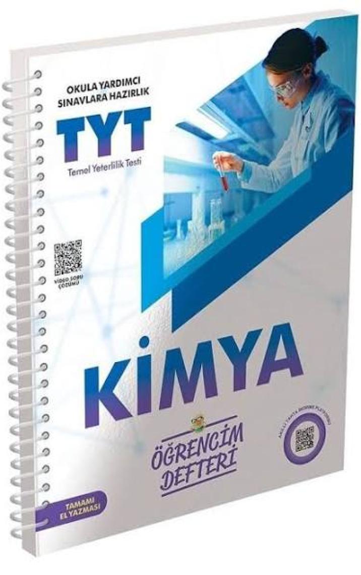 Murat Yayınları TYT Kimya Öğrencim Defteri