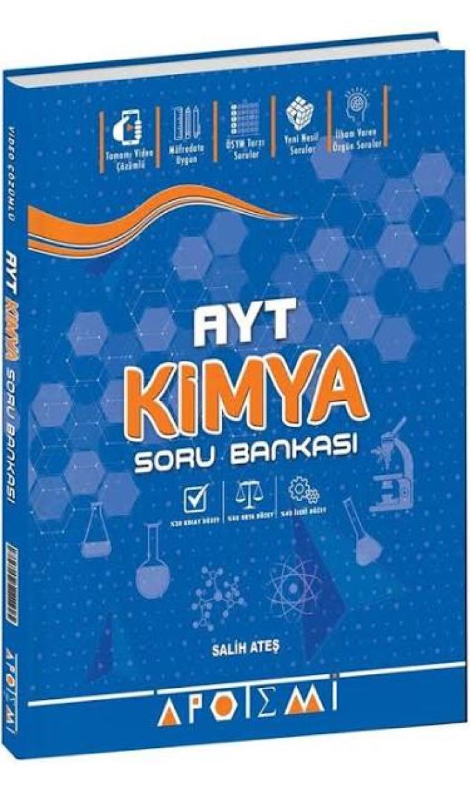 Apotemi Yayınları  AYT Kimya Soru Bankası