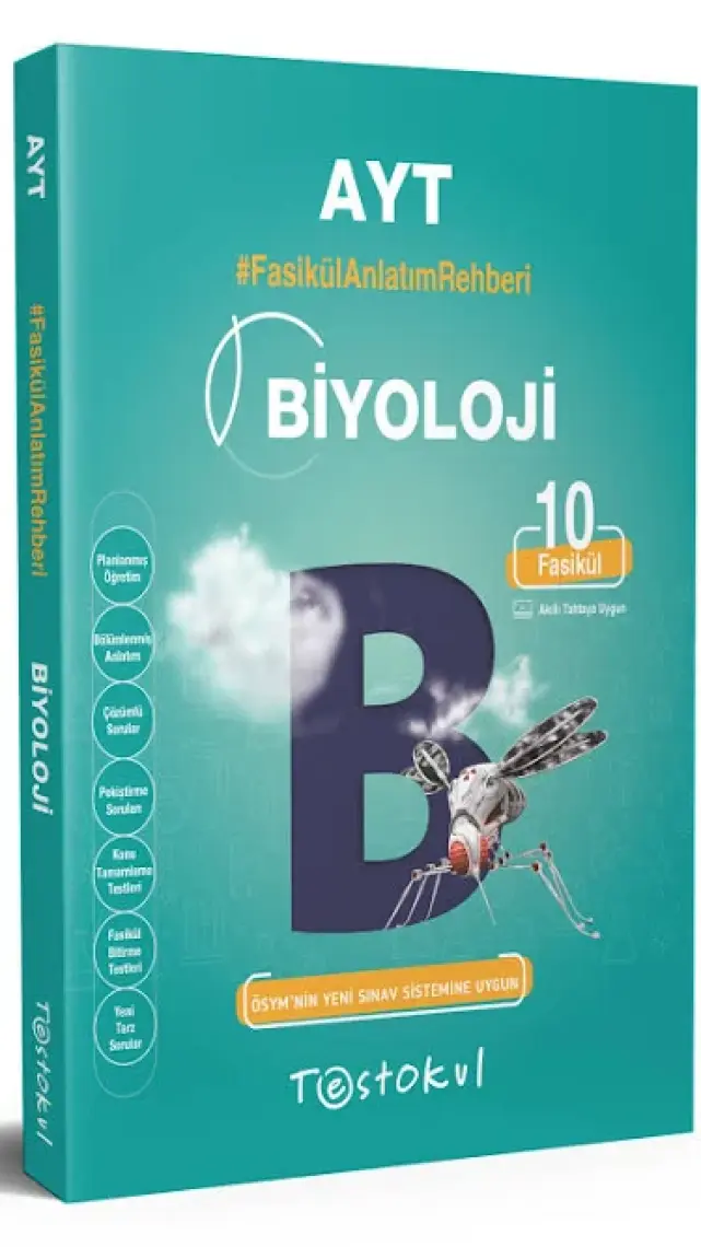 Test Okul Yayınları AYT Biyoloji Fasikül Anlatım Rehberi