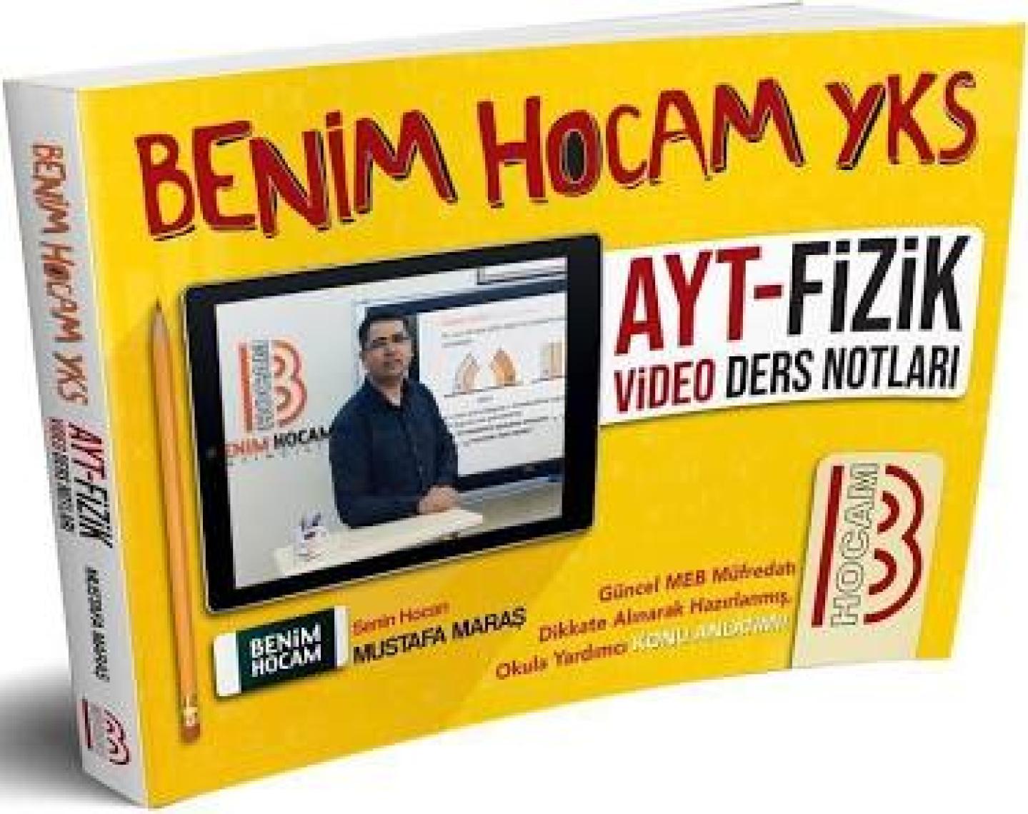 Benim Hocam Yayınları AYT 2022 Fizik Video Ders Defteri