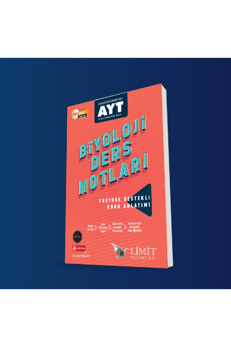 Limit Ayt Biyoloji Ders Notları