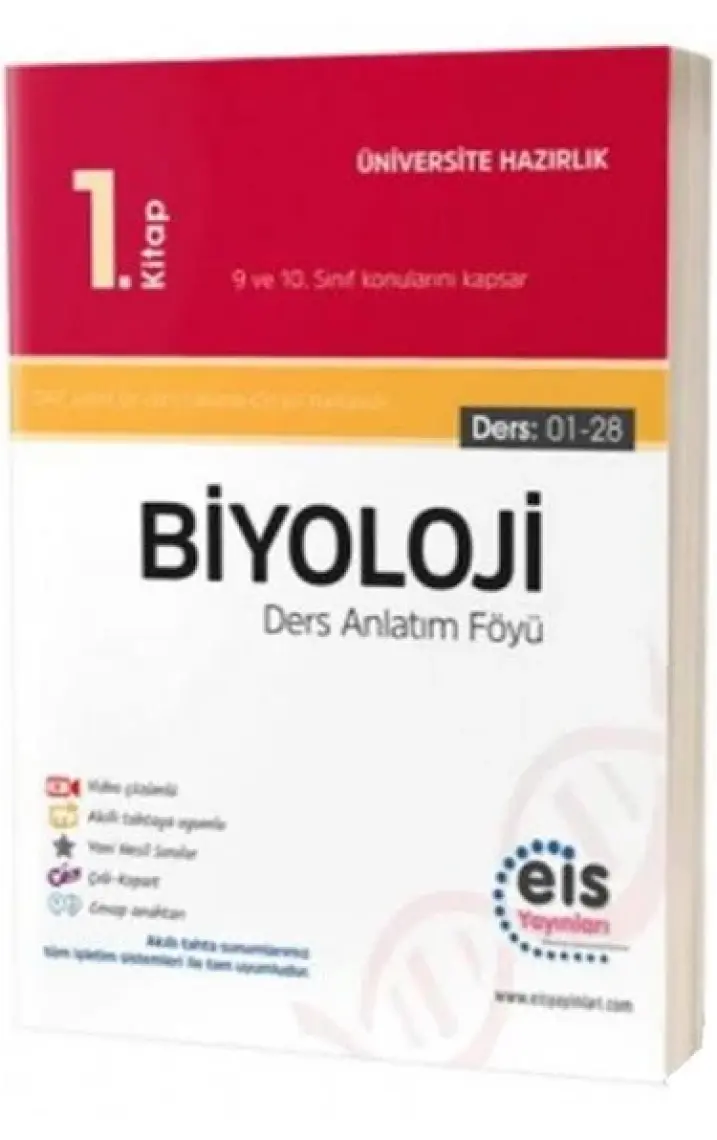 Eis Yayınları YKS Biyoloji 1. Kitap DAF